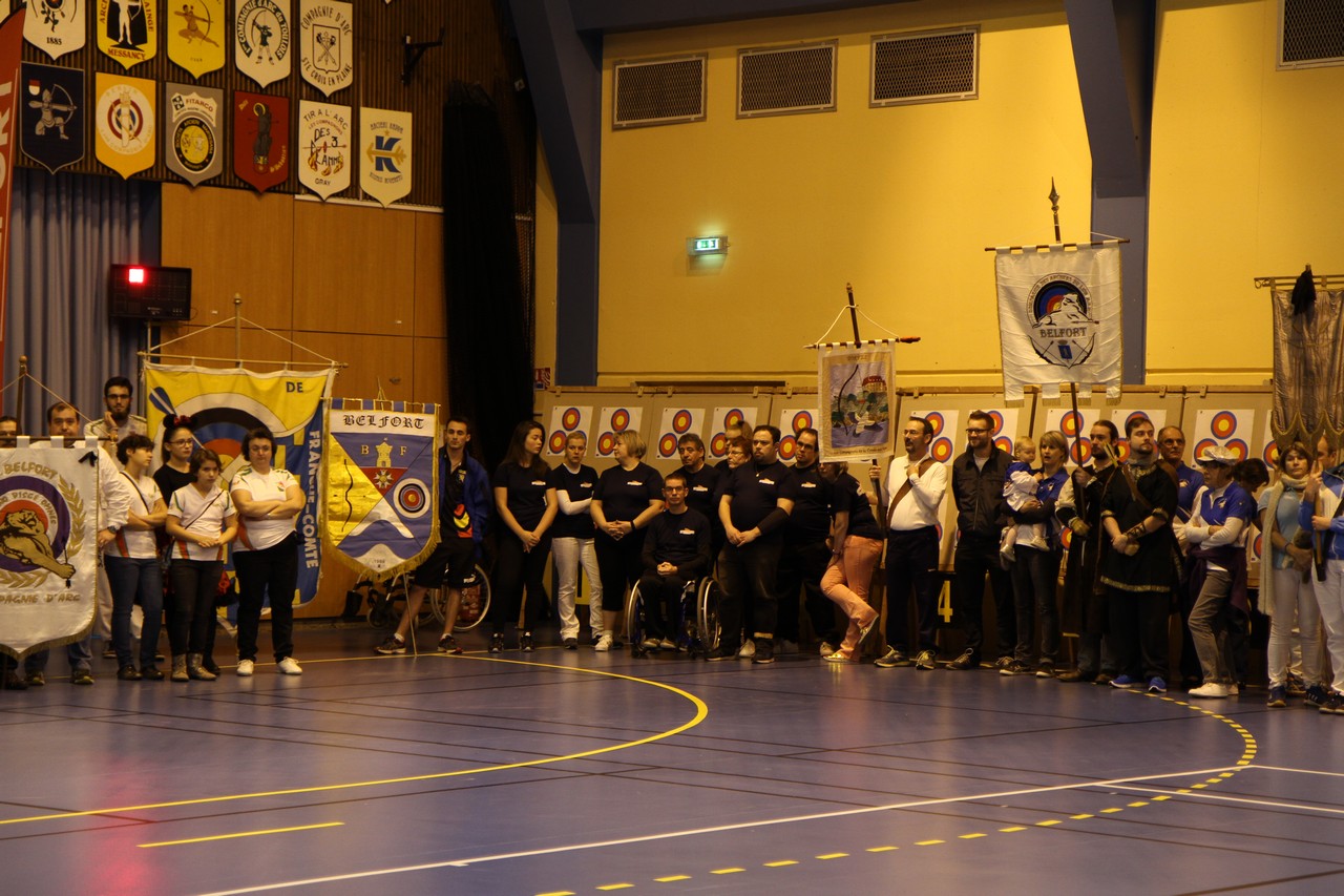 Les archers de la savoureuse au 24H internationales de Belfort 2016.